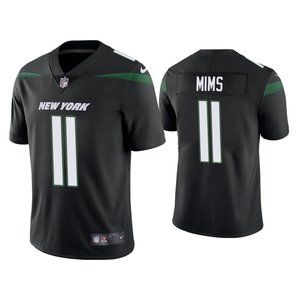 New York Jets Denzel Mims Black Jersey